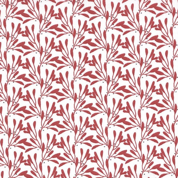 Pre Quilted Double Sided Reversible Cotton Fabric in Jana Red and Tinus Mauve B3 2